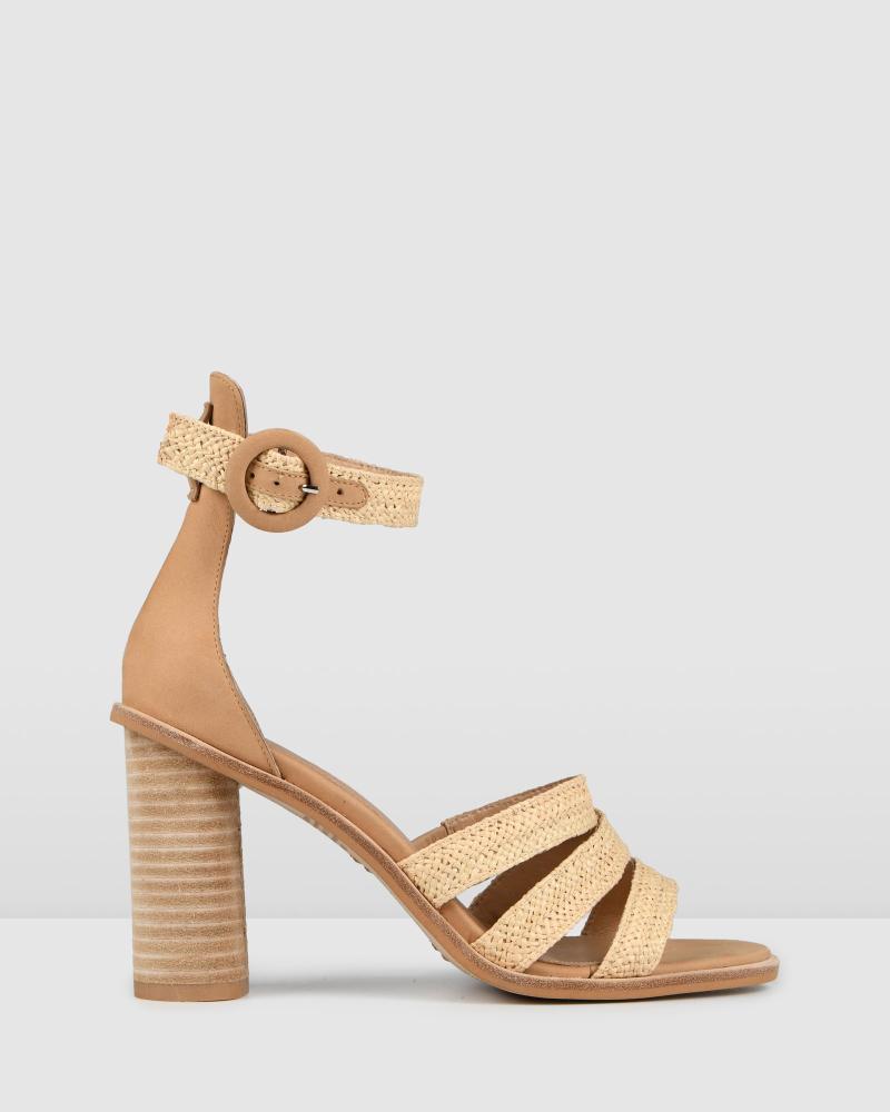 black heels clear strap