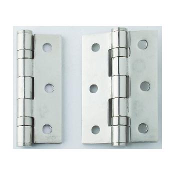 4trade Flush Hinge Zinc Plated 75mm Pack Of 2 Travis Perkins